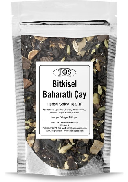 Bitkisel Baharatlı Çay (Iı) 250 gr (1. Kalite) Herbal Spiced Tea (Iı)