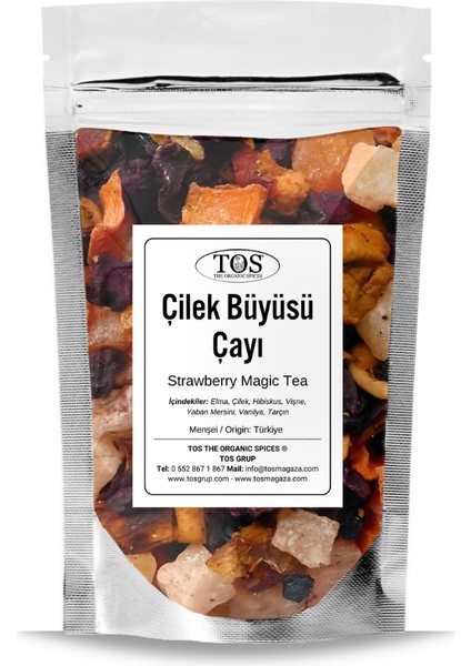 Çilek Büyüsü Çayı 250 gr