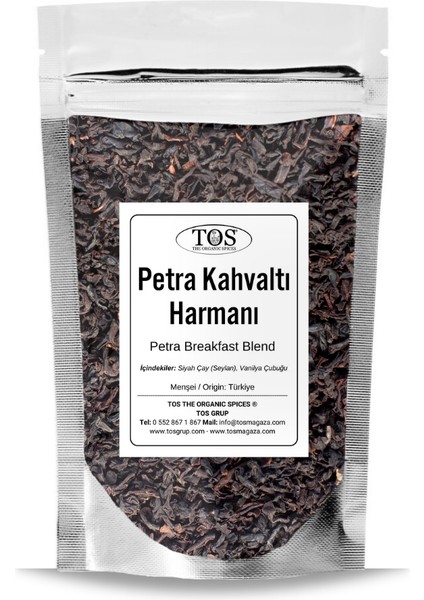 TOS The Organic Spices Petra Kahvaltı Harmanı 250 gr