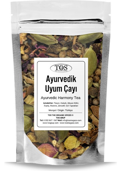 Ayurvedik Uyum Çayı 250 gr (1. Kalite) Ayurvedic Harmony Tea