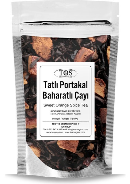 TOS The Organic Spices Tatlı Portakal Baharat Çayı 40 gr