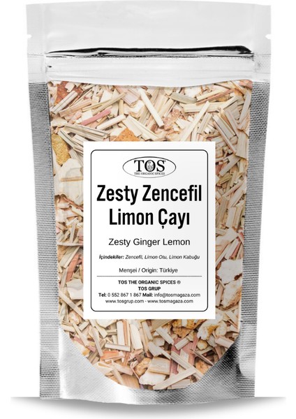 Zesty Zencefil Limon 40 gr
