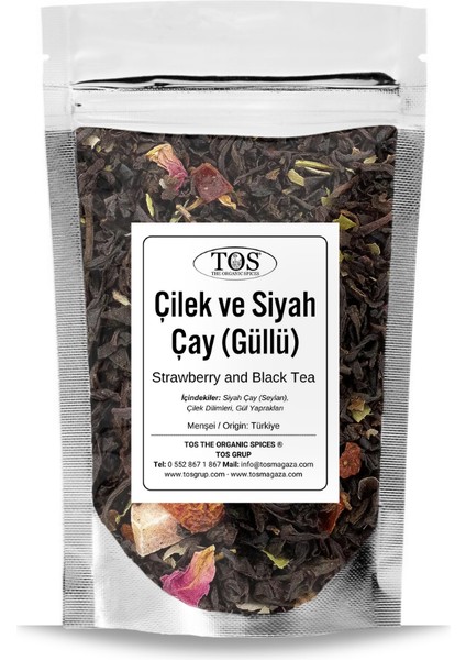 Çilek ve Siyah Çay