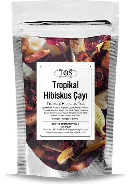 Tropikal Hibiskus Çayı 40 gr