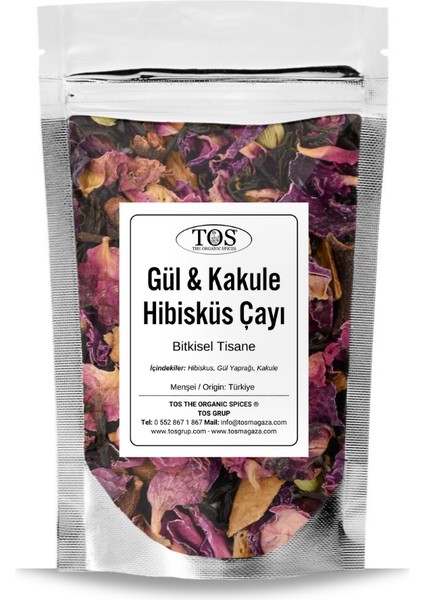 Gül & Kakule ve Hibisküs Çayı