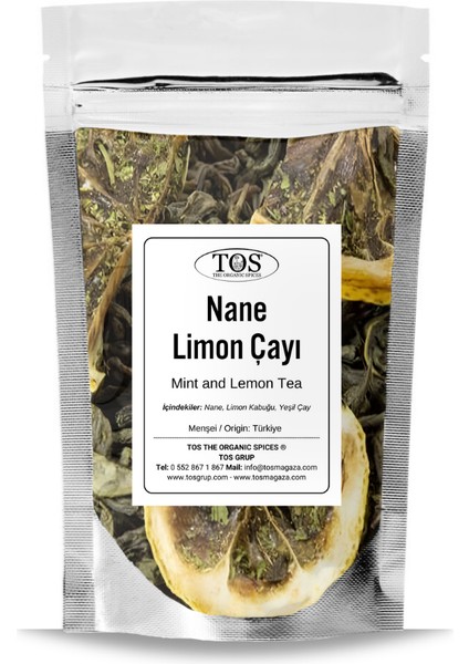 Nane Limon Çayı 40 gr (1. Kalite) Mint Lemon Tea