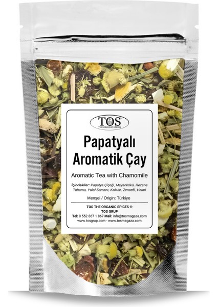 Papatyalı Aromatik Çay 100 gr (1. Kalite) Chamomile Aromatic Tea