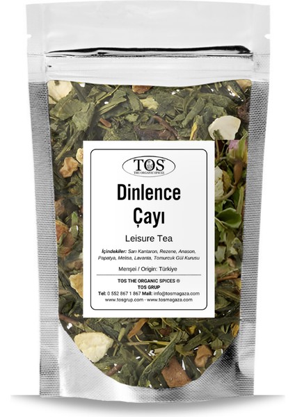Dinlence Çayı 250 gr (1. Kalite) Leisure Tea