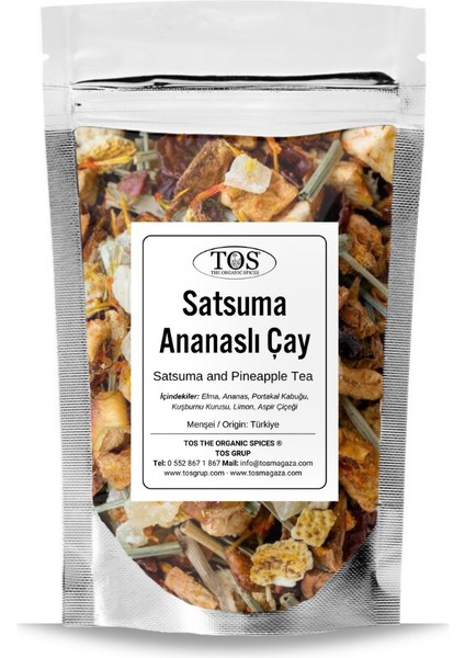 Satsuma ve Ananaslı Çay 250 gr