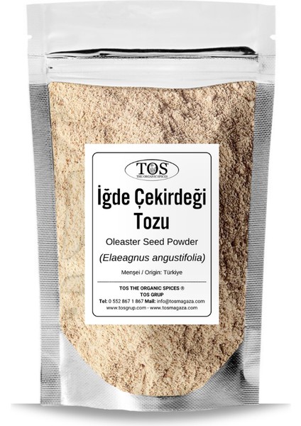 Iğde Çekirdeği Tozu 100 gr (1. Kalite) Elaeagnus Angustifolia / Oleaster Seed Powder