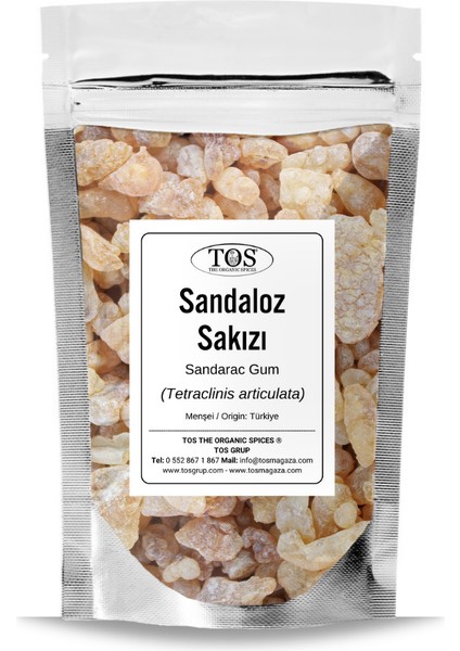 TOS The Organic Spices Sandaloz Sakızı 100 gr