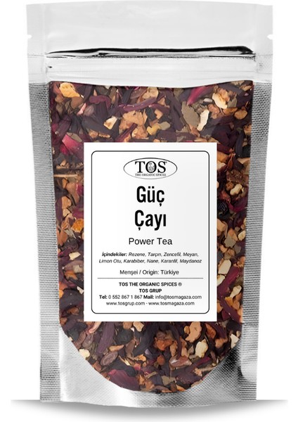 TOS The Organic Spices Güç Çayı 250 gr