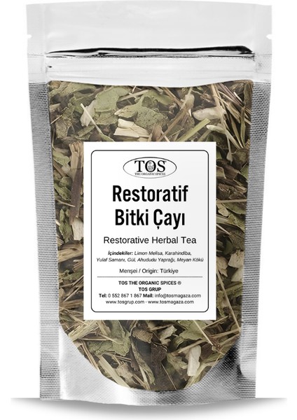 Restoratif Bitki Çayı 100 gr (1. Kalite) Restorative Herbal Tea