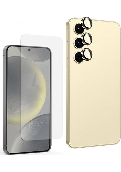 Samsung Galaxy S24 Plus Ekran Koruyucu + Kamera Lens Koruyucu