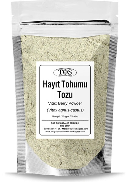 TOS The Organic Spices Hayıt Tohumu Tozu 250 gr