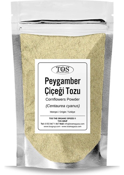 TOS The Organic Spices Peygamber Çiçeği Tozu 100 gr