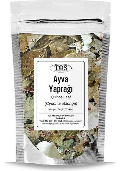 TOS The Organic Spices Ayva Yaprağı 50 gr