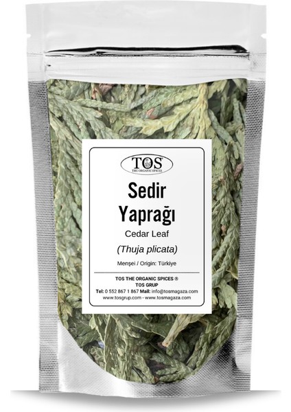 TOS The Organic Spices Sedir Yaprağı 250 gr