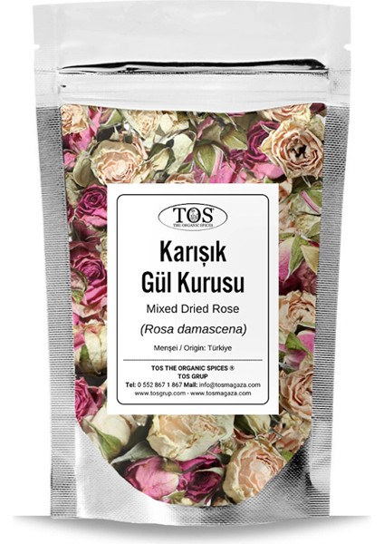 Karışık Gül Kurusu 50 gr