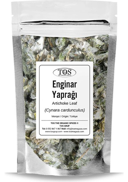 TOS The Organic Spices Enginar Yaprağı 50 gr