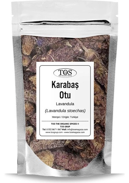 Karabaş Otu 50 gr (1. Kalite) Lavandula Stoechas / Lavandula