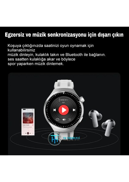 TH Teknoloji Market Gs Watch 4 Pro Akıllı Saat