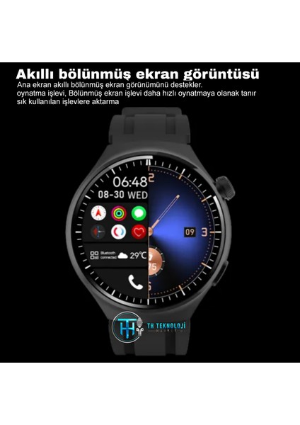 TH Teknoloji Market Gs Watch 4 Pro Akıllı Saat