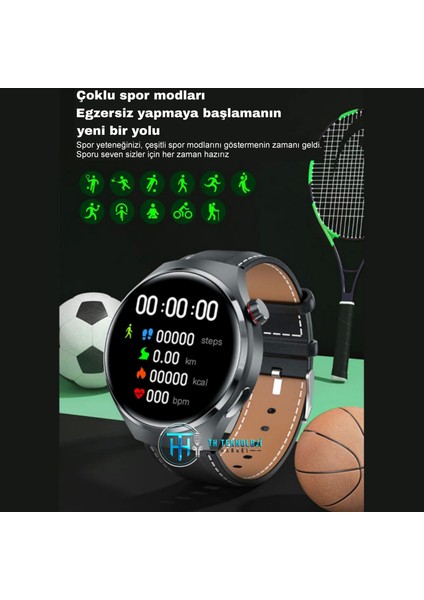 TH Teknoloji Market Gs Watch 4 Pro Akıllı Saat