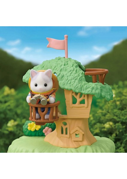 Sylvanian Families Heyecanlı Keşif Seti Latte Kedi Abi ve Kardeş 5763