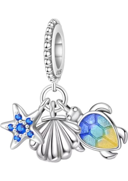 Akdeniz İkonları Charm | 925 Ayar Gümüş