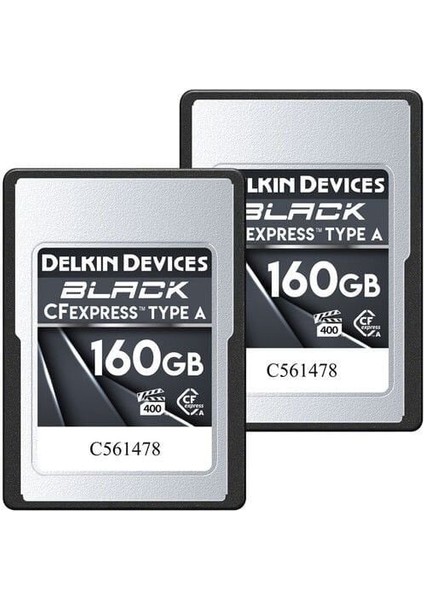 DELKIN POWER CF EXPRESS TYPE A CARD 160GB (2 Lİ PAKET)