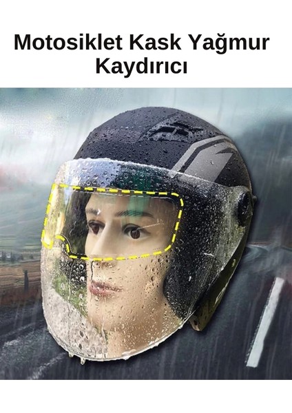 Özel Üretim Tüm Motosiklet Kasları Için Yağmur Kaydırıcı Buğu Önleyici