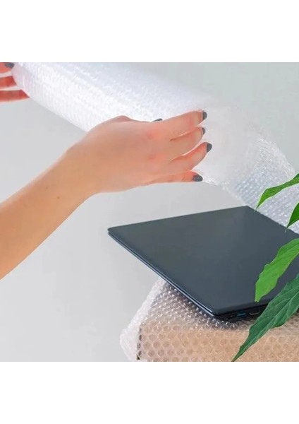 Kalın Balonlu Naylon Poşet Patpat Havalı Naylon Ambalaj Pat Pat - 25 cm x 5 metre
