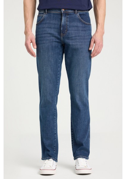 Texas Regular Fit Normal Bel Koyu Mavi Esnek Jean Kot Pantolon