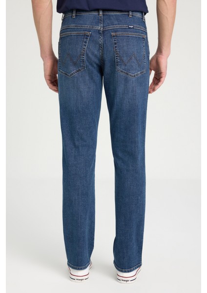 Texas Regular Fit Normal Bel Koyu Mavi Esnek Jean Kot Pantolon