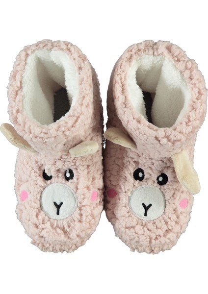 Kız Çocuk Panduf 31-35 Numara Pudra fiyatları