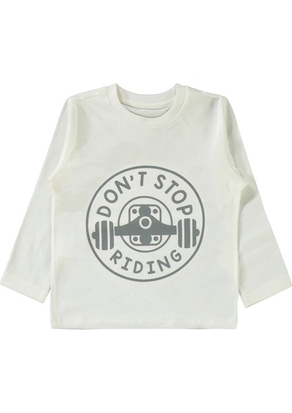 Erkek Çocuk 3'lü Eşofman Takımı 6-9 Yaş Gri fiyatları