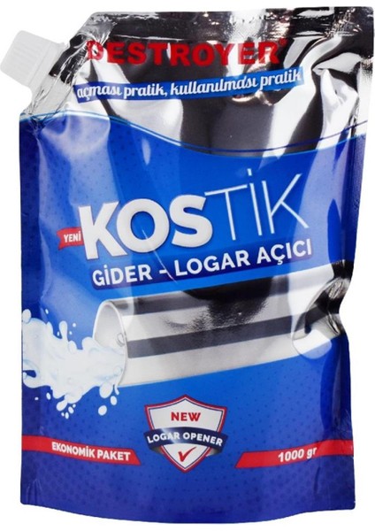 Kostik Gider Logar Açıcı 1000 gr