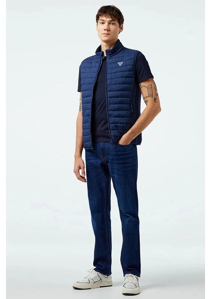 Lauper Padded Vest Erkek Lacivert Yelek Z4YL01WGAA0-G7R1