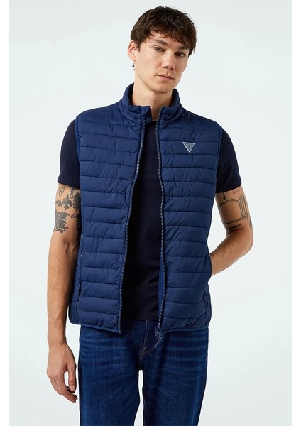 Lauper Padded Vest Erkek Lacivert Yelek Z4YL01WGAA0-G7R1