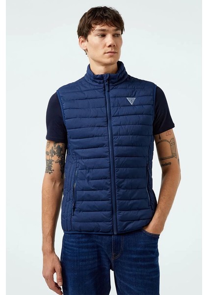 Lauper Padded Vest Erkek Lacivert Yelek Z4YL01WGAA0-G7R1