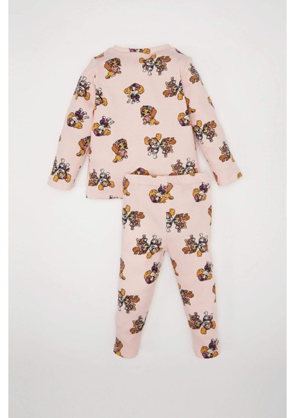 Kız Bebek Pijama Takımı Paw Patrol Uzun Kollu Fitilli Kaşkorse Üst Beli Lastikli Alt D8649A524AU fırsatları
