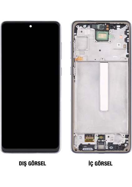 Teknonet Samsung Galaxy A73 5g Uyumlu Lcd+Dokunmatik+Çıtalı