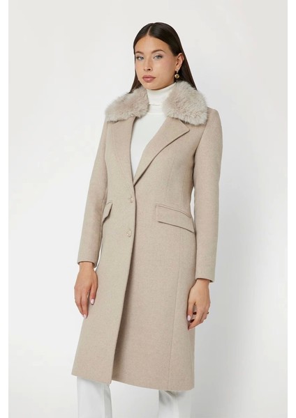 Nancy Fıt Coat Faux