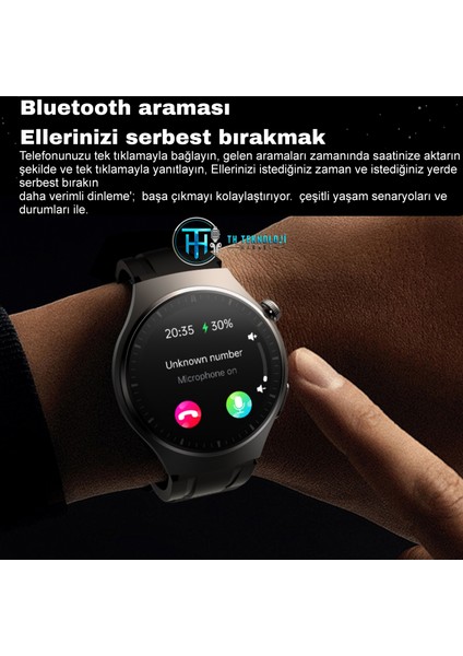 TH Teknoloji Market Gs Watch 4 Pro Akıllı Saat