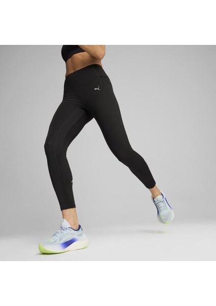 Run Microfleece Hw Fl Kadın Siyah Tayt
