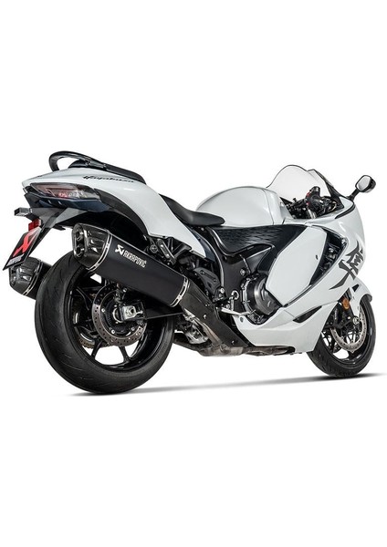 Akrapovıc S-S13SO4-HRAATBL Suzukı GSX-1300R Hayabusa (21-24) Slıp-On Lıne (Tıtanıum) Egzoz