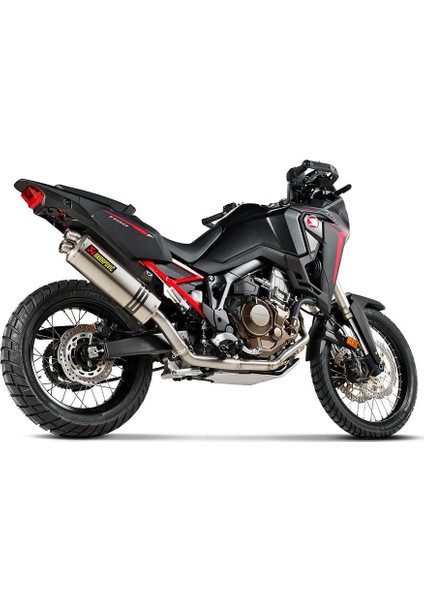 Akrapovıc S-H11R3-WT Honda CRF1100L Afrıca Twın (20-24) Racıng Lıne (Tıtanıum) Egzoz