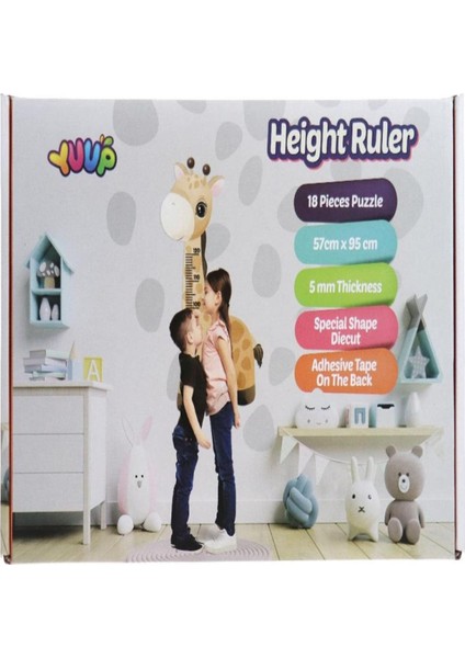 Mr. Rzn Store Boy Ölçer Puzzle Oyun Seti Adn 3567