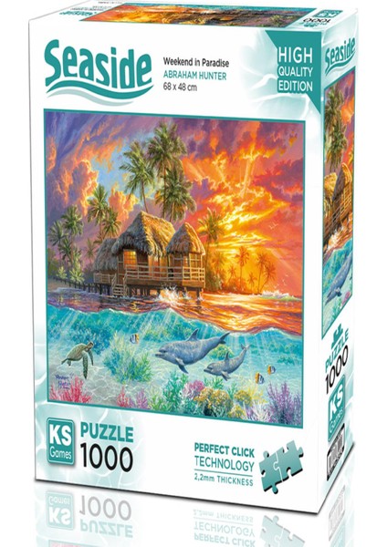 Ks Games Puzzle Yetişkin 1000 Parça Parça Weekend Paradise 20670 Ksgm